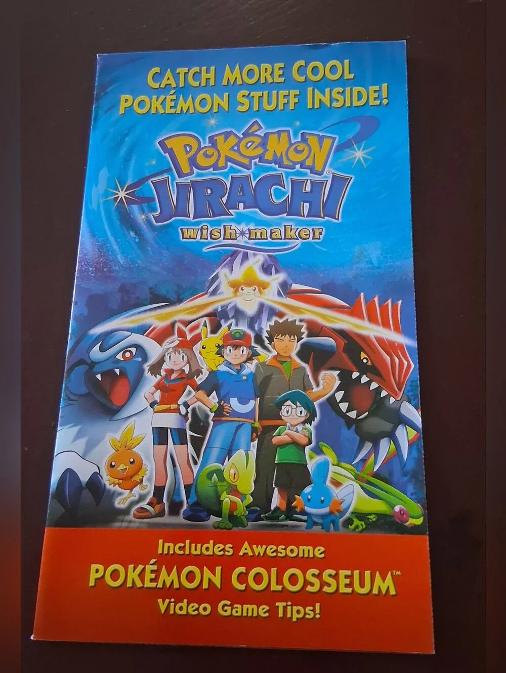 Pokemon Jirachi Wish Maker Set - Blue, Purple, Yellow CARD DVD BOOK 2004